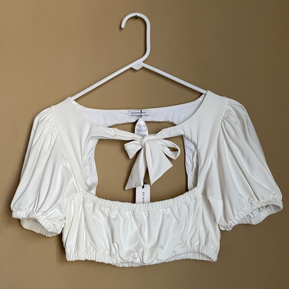 Brand New with tag White We Wore What Lily Top - Medium - Picture 1 of 7